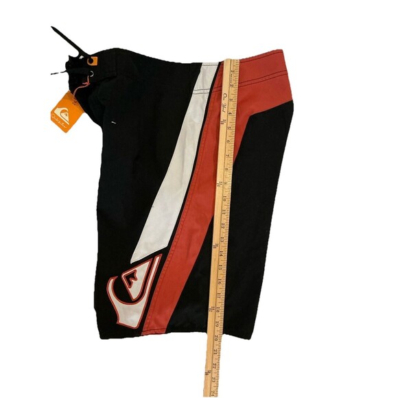 NWT QUIKSILVER BOARDSHORTS SHORTS SWIMSUIT MEN 32 Padang BLACK - Picture 4 of 5